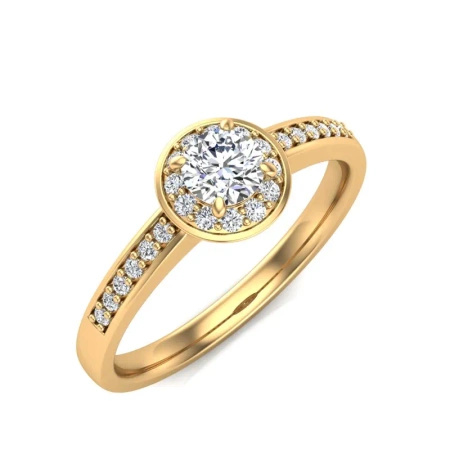 Pierścionek z brylantami