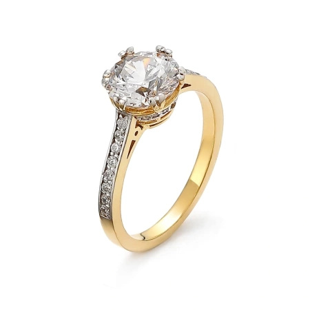 Pierścionek z cyrkoniami