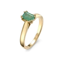 Pierścionek ze szmaragdem