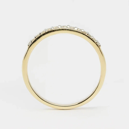 Pierścionek z brylantami 0,14 ct