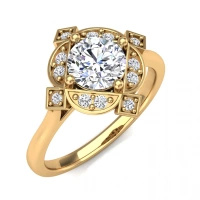 Pierścionek z cyrkoniami