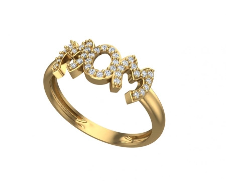 Pierścionek z cyrkoniami