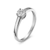 Pierścionek z brylantami 0,12 ct