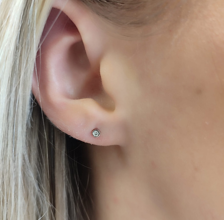 Kolczyki z brylantami