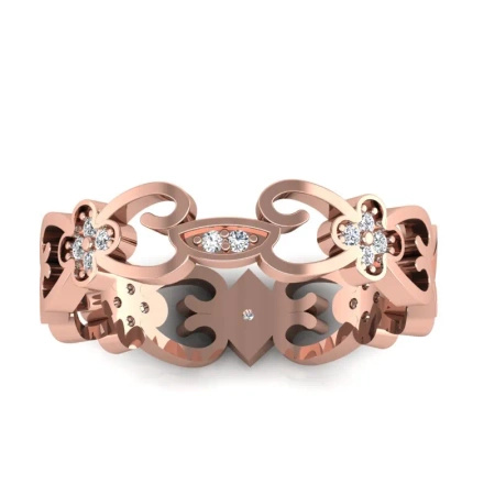 Pierścionek z cyrkoniami