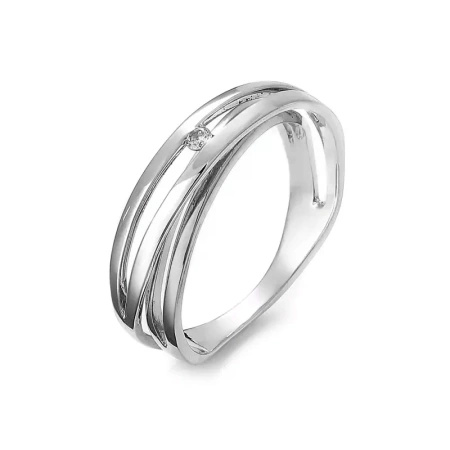 Pierścionek z brylantem 0,03 ct