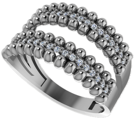 Pierścionek z cyrkoniami