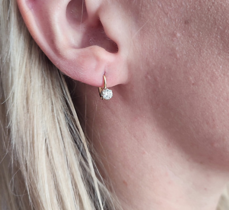 Kolczyki z brylantami