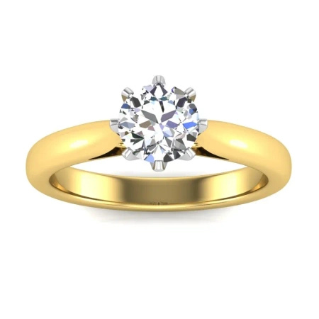 Pierścionek z brylantem 1,00 ct