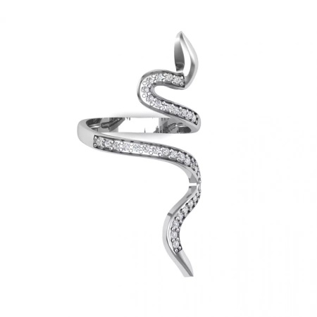 Pierścionek z cyrkoniami