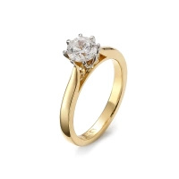 Pierścionek z brylantem 1,00 ct