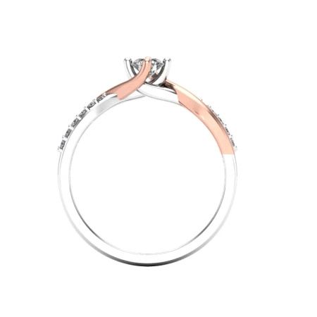 Pierścionek z brylantami