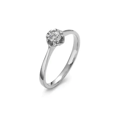 Pierścionek z brylantem 0,20 ct