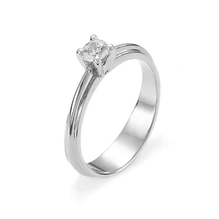 Pierścionek z brylantem 0,25 ct