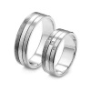 Obrączki ślubne z brylantami 0,03 ct