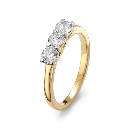 Pierścionek z brylantami 0,66 ct