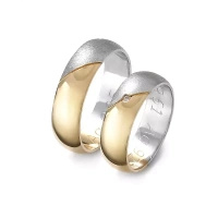 Obrączki ślubne z brylantem  0,01 ct