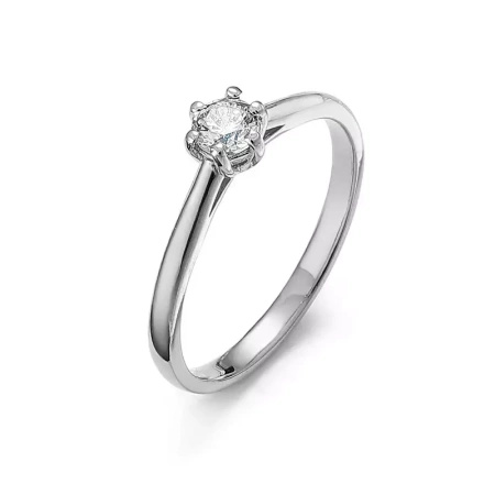 Pierścionek z brylantem 0,28 ct