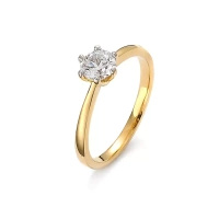 Pierścionek z brylantem 0,50 ct