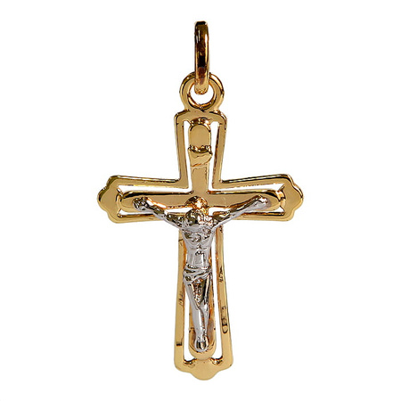 Zawieszka złota - krzyżyk