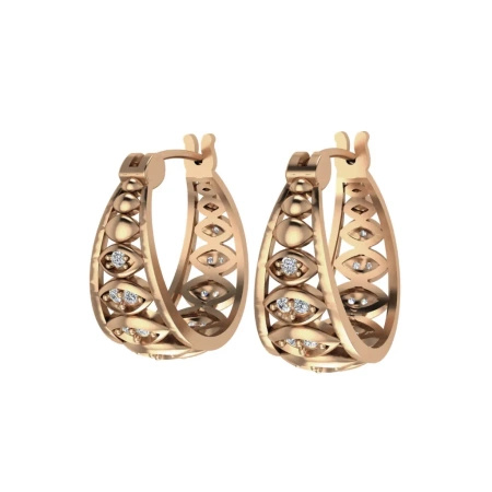 Kolczyki z cyrkoniami