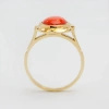 Pierścionek z koralem