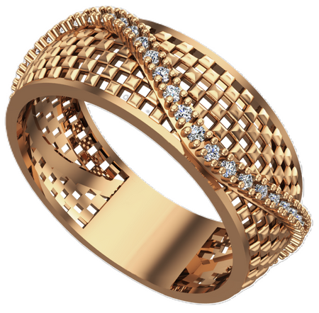 Pierścionek z cyrkoniami