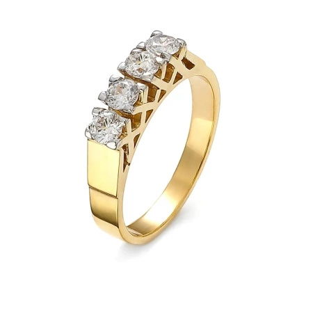 Pierścionek z brylantami 0,65 ct