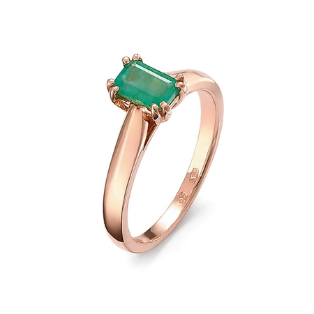 Pierścionek ze szmaragdem