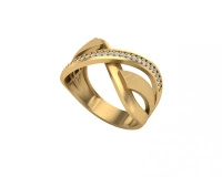 Pierścionek z cyrkoniami