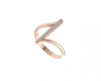 Pierścionek z cyrkoniami