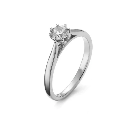 Pierścionek z brylantem 0,50 ct