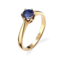 Pierścionek z szafirem