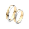 Obrączki ślubne z brylantami  0,04 ct