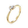 Pierścionek z brylantem 0,08 ct