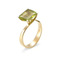 Pierścionek z oliwinem