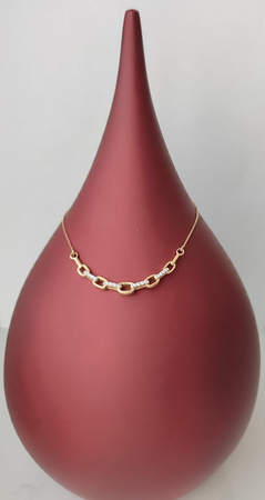 Naszyjnik z cyrkonią