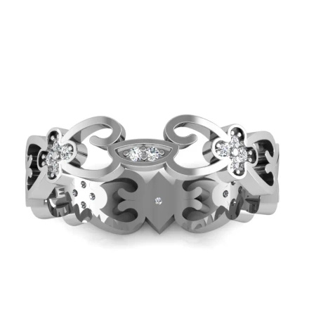 Pierścionek z brylantami