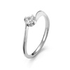Pierścionek z brylantem 0,25 ct