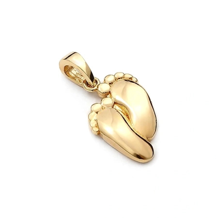 Zawieszka złota - stópki