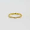 Pierścionek z brylantami 0,07 ct