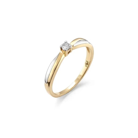 Pierścionek z brylantem 0,07 ct