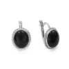 Kolczyki z onyksem