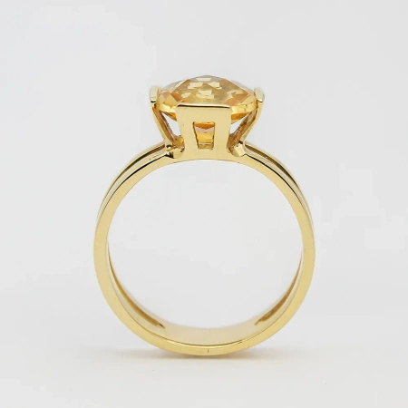 Pierścionek z cytrynem