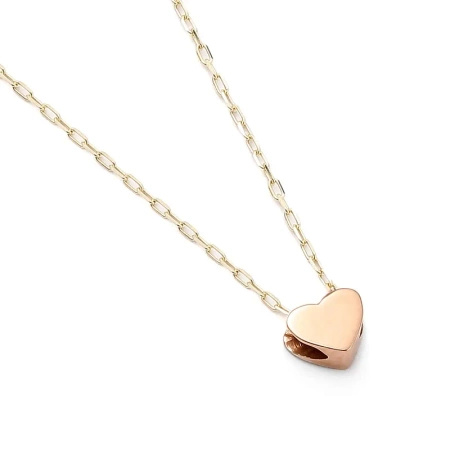 Zawieszka złota - serce