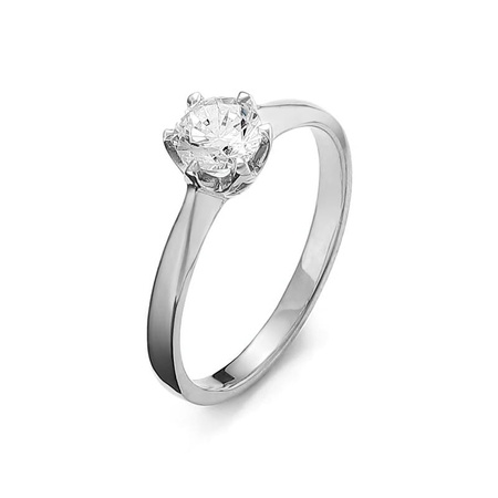 Pierścionek z brylantem 0,50 ct