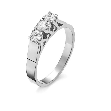 Pierścionek z brylantami 0,50 ct