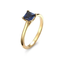 Pierścionek z szafirem