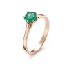Pierścionek ze szmaragdem