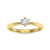 Pierścionek z brylantem 0,30 ct
